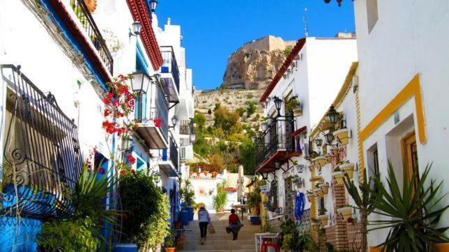 Апартаменты Precioso Piso Frente Al Mar Con Enorme Terraza Кампелло Экстерьер фото